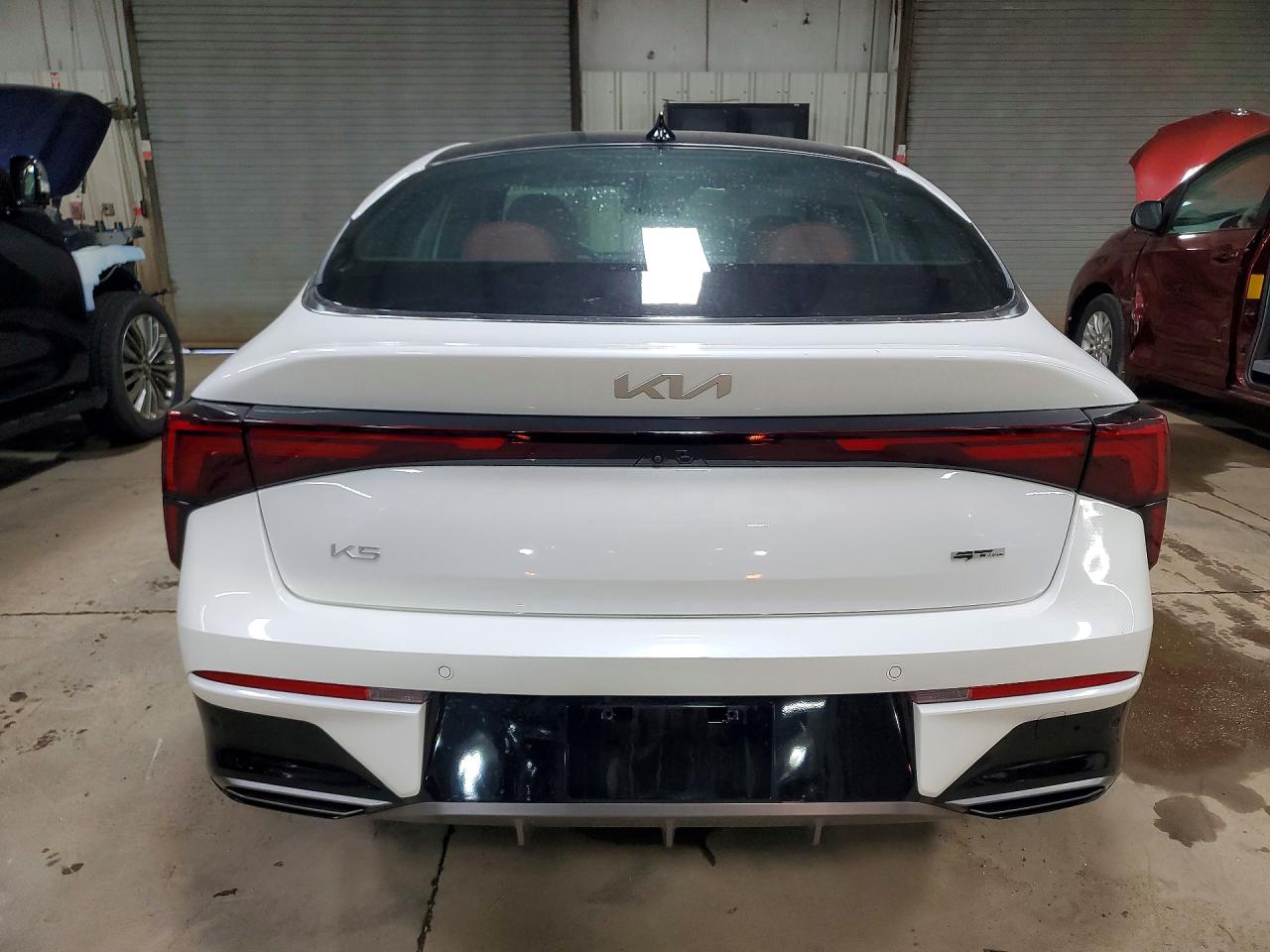 2025 Kia K5 VIN KNAG64J78S5391367 COPART salvage auction — Front End, IL - SALVAGE CERTIFICATE, sold $9,300 on 2026-06-30 (photo 6)