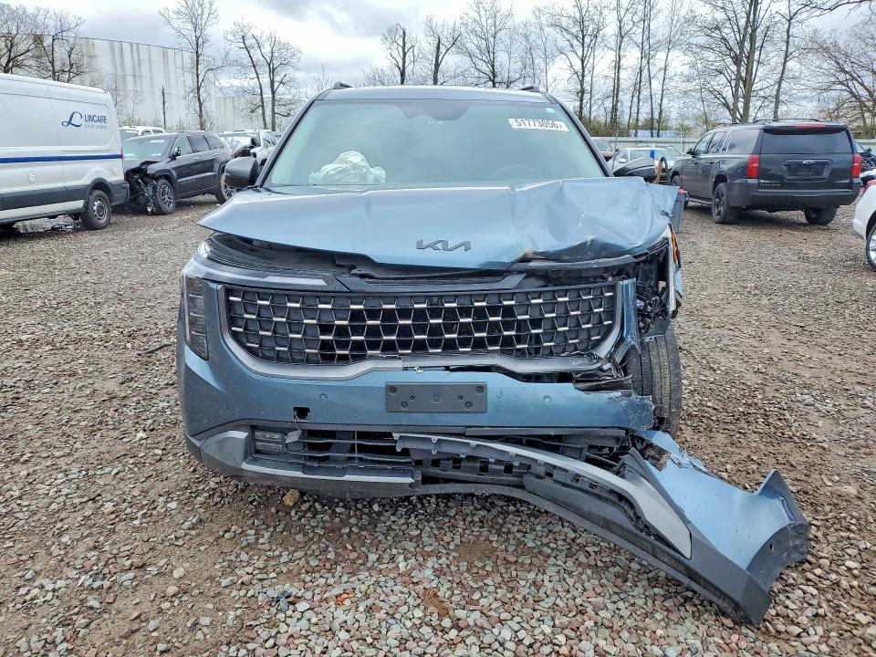 2025 Kia Carnival VIN KNDNE5K33S6492888 COPART salvage auction — FRONT END, Ga - Cert Of Title-Salvage, sold $13,600 on 2026-07-22 (photo 5)