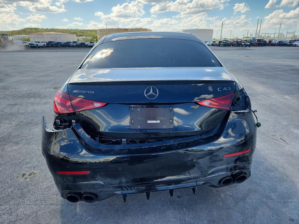 2024 Mercedes-benz C-klasse VIN W1KAF8HB9RR186840 COPART salvage auction — SIDE, OK, sold $19,900 on 2026-07-22 (photo 6)