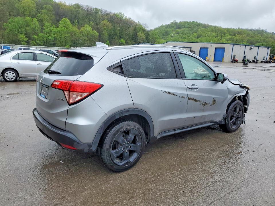 2018 Honda Hr-v VIN 3CZRU6H72JM722286 COPART salvage auction — FRONT END, Oh - Cert Of Title-Salvage, sold $3,500 on 2026-07-02 (photo 3)