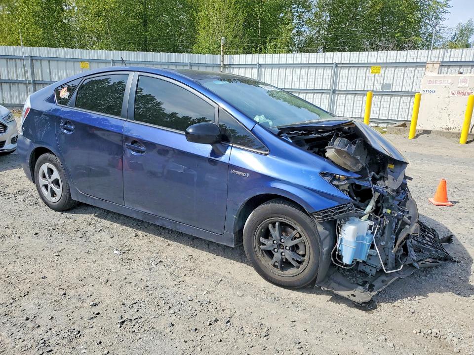 2014 Toyota Prius VIN JTDKN3DUXE1776209 COPART salvage auction — FRONT END, Wa - Bill Of Sale, sold $325 on 2026-07-13 (photo 4)