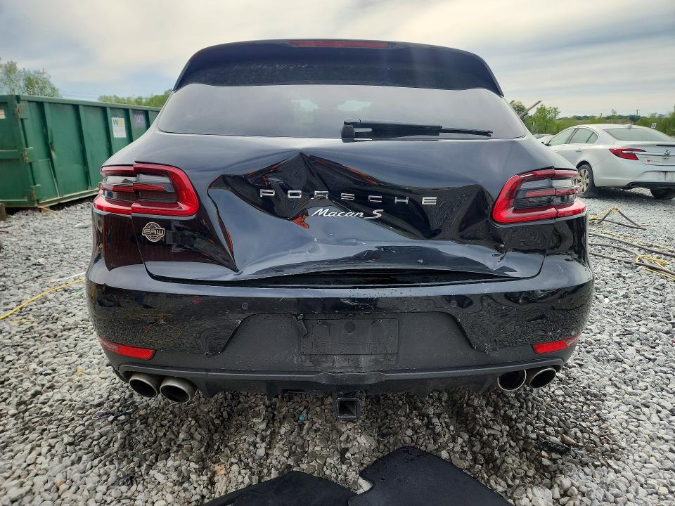 2017 Porsche Macan VIN WP1AB2A5XHLB17792 COPART salvage auction — REAR END, Al - Cert Of Title-Salvage Title, sold $300 on 2026-08-04 (photo 6)