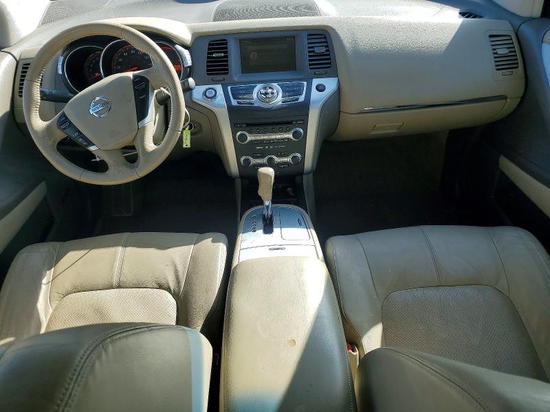 2010 Nissan Murano VIN JN8AZ1MW7AW138538 COPART salvage auction — FRONT END, Ca - Salvage Certificate, sold $325 on 2026-07-04 (photo 8)