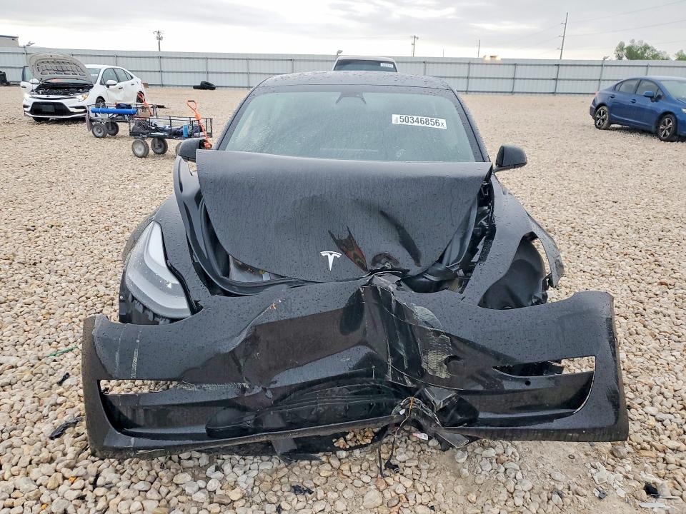 2021 Tesla Model 3 VIN 5YJ3E1EB2MF003181 COPART salvage auction — FRONT END, Tx - Salvage Vehicle Title, sold $7,000 on 2026-07-16 (photo 5)
