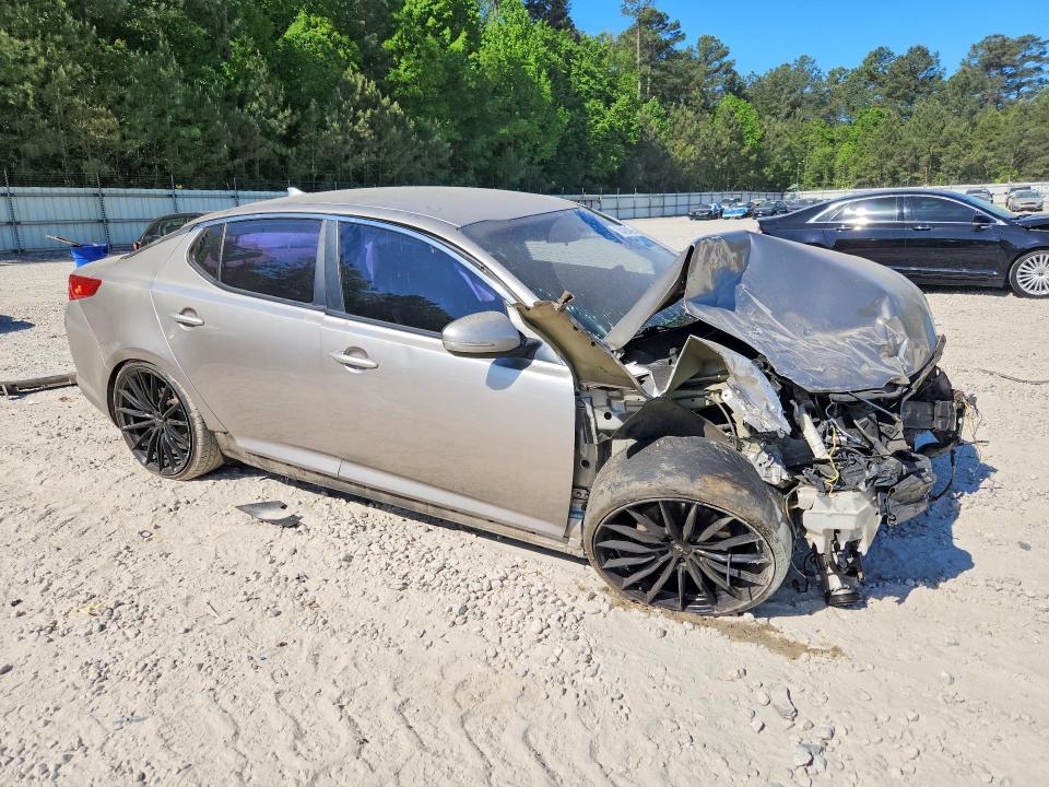2011 Kia Optima VIN KNAGM4A74B5056726 COPART salvage auction — FRONT END, Ga - Cert Of Title-Salvage, sold $400 on 2026-07-16 (photo 4)