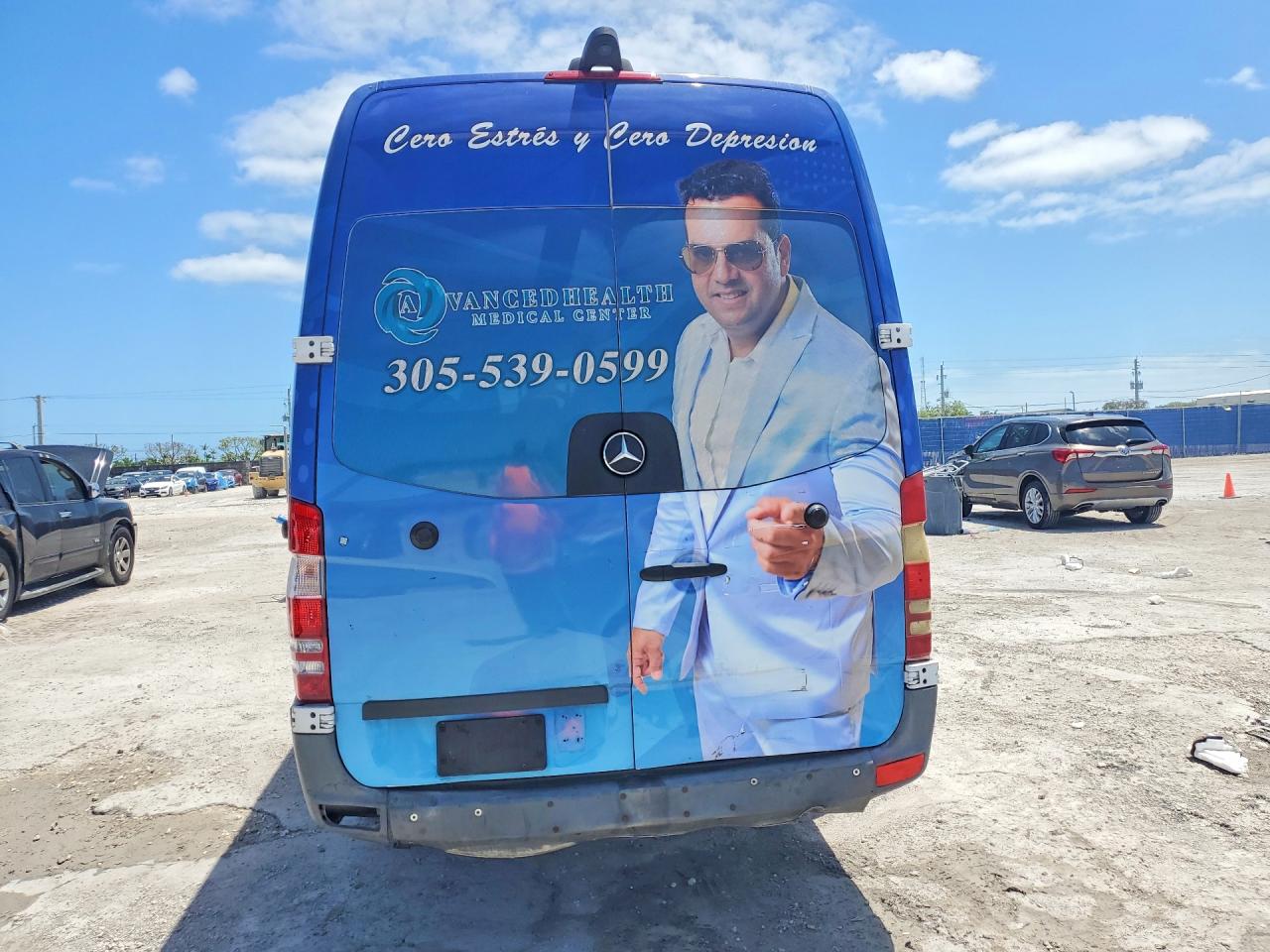 2017 Mercedes Benz Sprinter 2500 VIN WDZPE8CDXHP517418 COPART salvage auction — Minor Dent/Scratches, FL - CERTIFICATE OF TITLE (P), sold $9,800 on 2026-07-01 (photo 6)