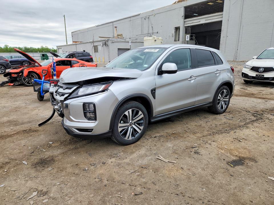 2025 Mitsubishi Outlander VIN JA4ARUAU3SU000356 COPART salvage auction — FRONT END, IN - CERTIFICATE OF TITLE, sold $6,000 on 2026-07-09 (photo 1)