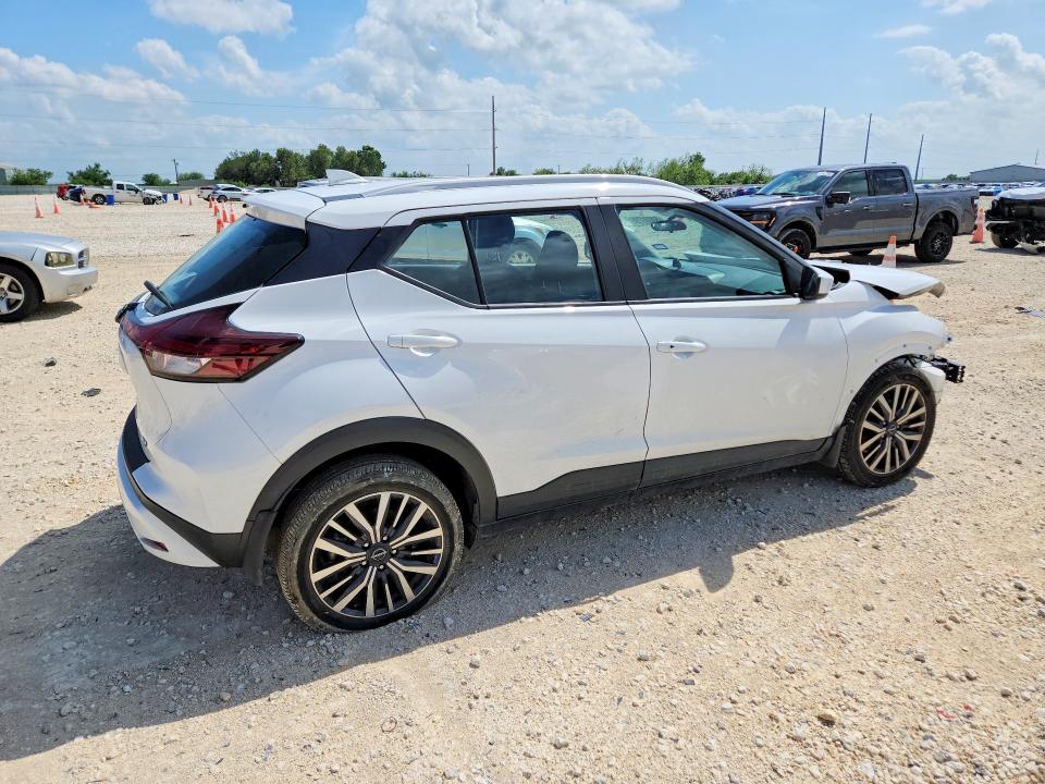 2023 Nissan Kicks VIN 3N1CP5CV2PL508564 COPART salvage auction — FRONT END, Salvage Title, sold $1,050 on 2026-07-09 (photo 3)