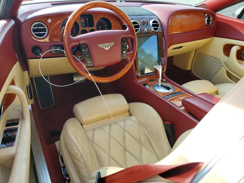 2006 Bentley Continental VIN SCBCR63W66C032452 COPART salvage auction — REAR END, Md - Cert Of Salvage > 75% Damage, sold $6,800 on 2026-07-21 (photo 8)