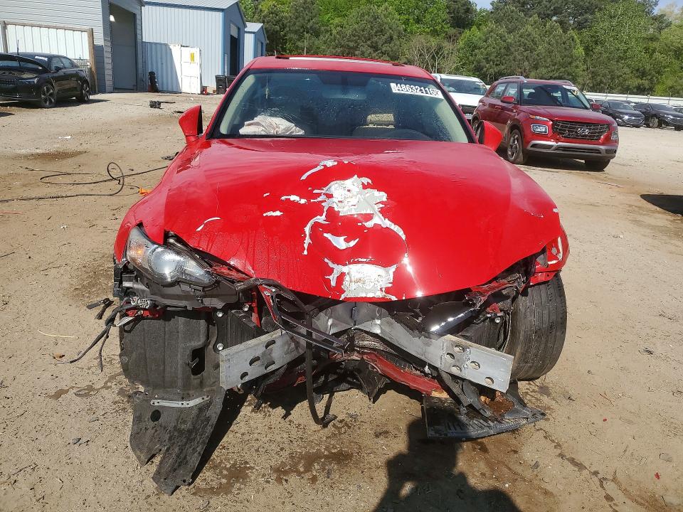 2016 Lexus Is 200t VIN JTHBA1D23G5006183 COPART salvage auction — FRONT END, Ga - Certificate Of Title, sold $1,200 on 2026-07-02 (photo 5)