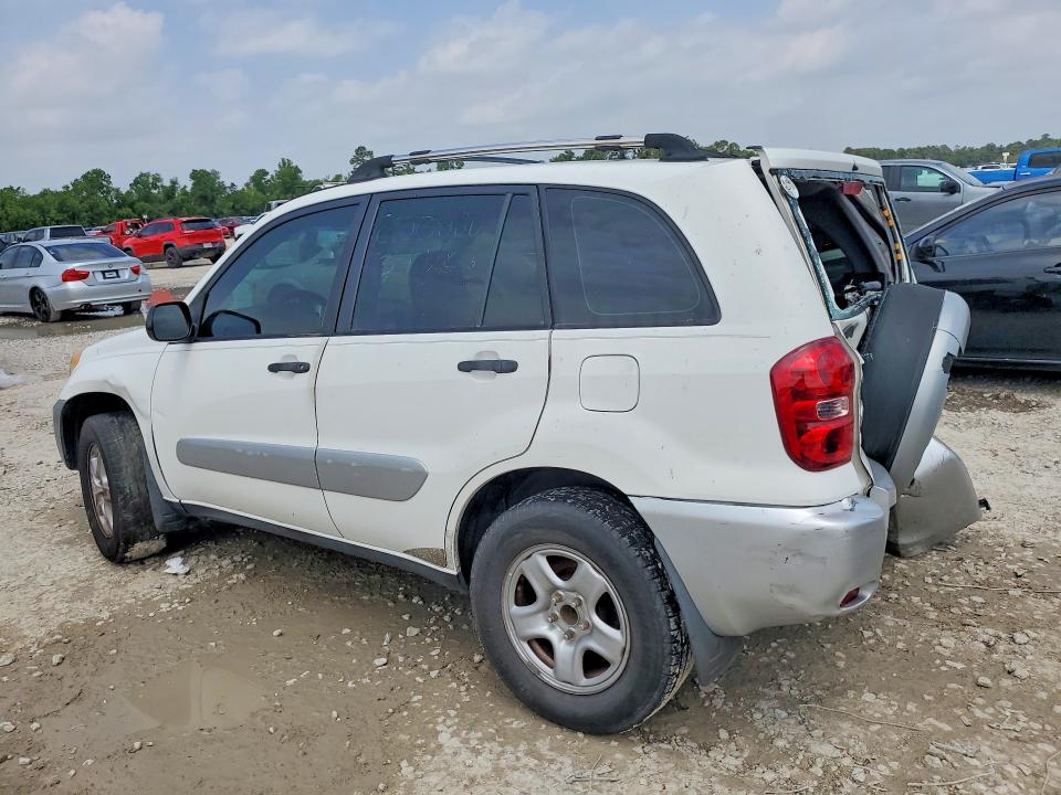 2004 Toyota Rav 4 VIN JTEGD20V940019738 COPART salvage auction — REAR END, Tx - Salvage Vehicle Title, sold $350 on 2026-07-31 (photo 2)