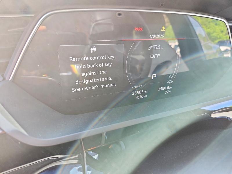 2024 Audi Q8 VIN WA1DABGEXRB005407 COPART salvage auction — FRONT END, Ga - Cert Of Title-Salvage, sold $28,500 on 2026-07-10 (photo 9)
