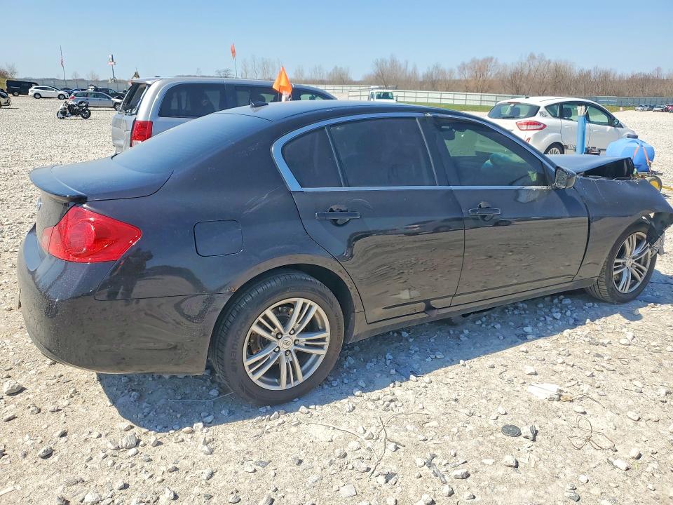 2013 Infiniti G VIN JN1CV6AR2DM350553 COPART salvage auction — FRONT END, Mi - Certificate Of Title, sold $175 on 2026-07-23 (photo 3)