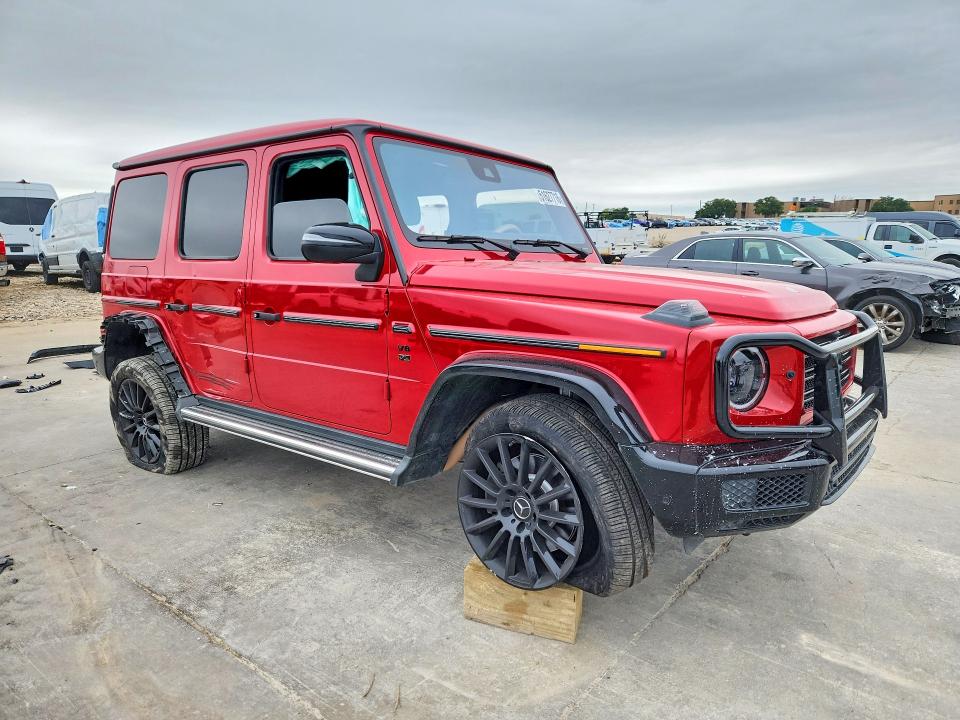 2021 Mercedes-benz G-klasse VIN W1NYC6BJ2MX421470 COPART salvage auction — SIDE, TX - CERTIFICATE OF TITLE, sold $52,500 on 2026-07-23 (photo 4)