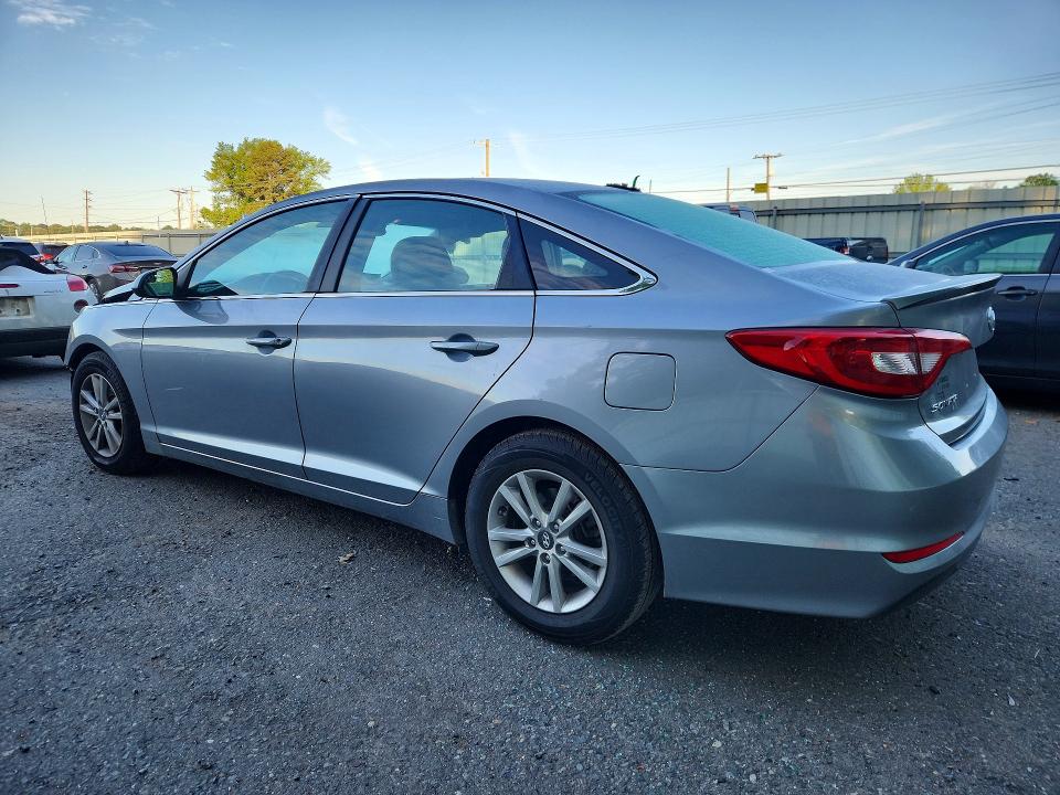 2016 Hyundai Sonata VIN 5NPE24AF7GH381739 COPART salvage auction — FRONT END, La - Cert Of Title-Salvage, sold $725 on 2026-07-02 (photo 2)