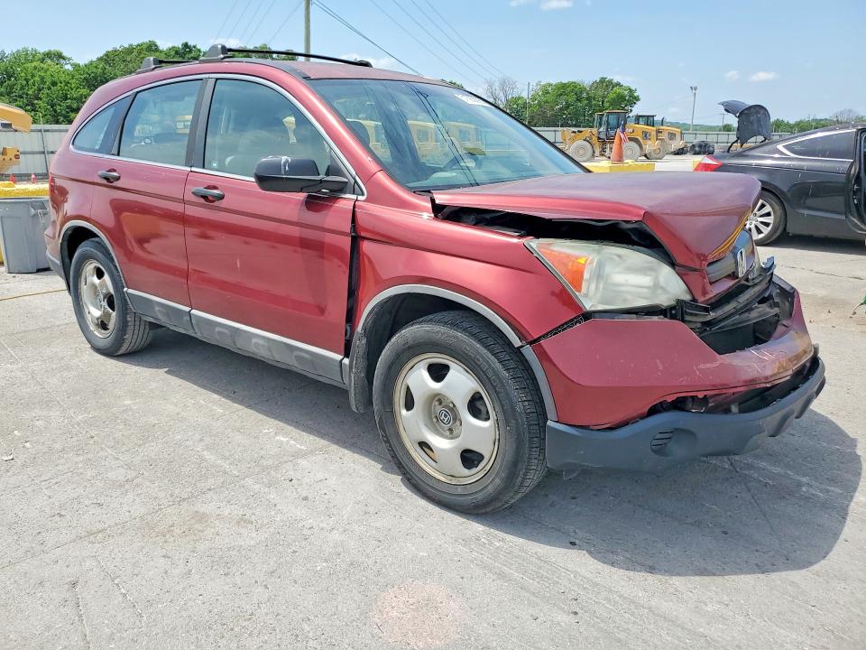 2009 Honda Cr-v VIN 5J6RE38389L000696 COPART salvage auction — FRONT END, Tn - Salvage Certificate, sold $1,850 on 2026-07-09 (photo 4)