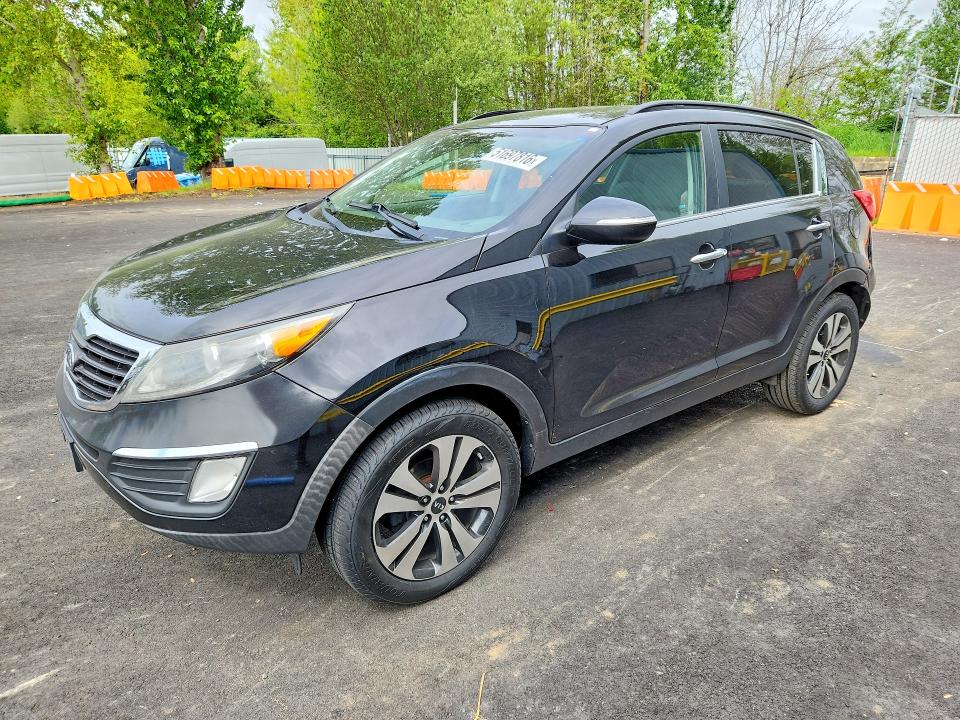 2011 Kia Sportage VIN KNDPC3A23B7013410 COPART salvage auction — REAR END, Or - Salvage Title Certificate, sold $275 on 2026-07-29 (photo 1)