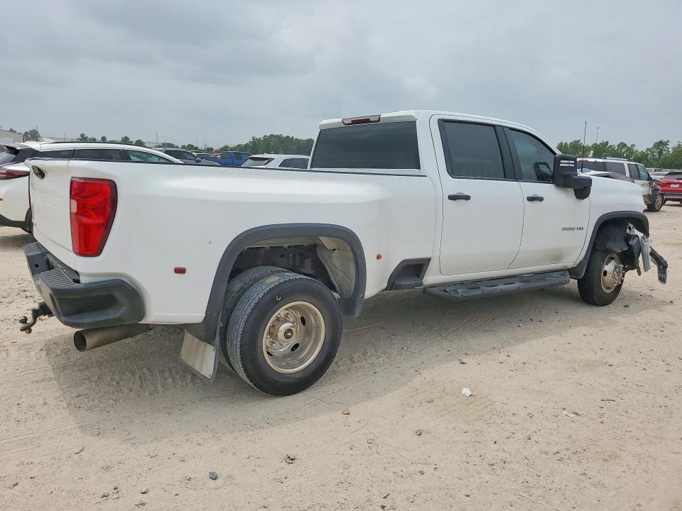 2021 Chevrolet Silverado VIN 1GC4WREY6MF260070 COPART salvage auction — FRONT END, Tx - Salvage Vehicle Title, sold $6,100 on 2026-07-25 (photo 3)