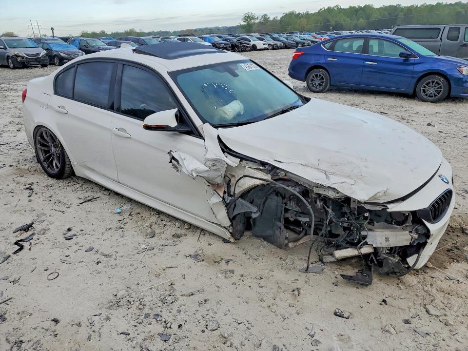 2015 BMW M3 VIN WBS3C9C55FP805761 COPART salvage auction — SIDE, Id - Salvage Certificate Of Title, sold $4,900 on 2026-07-27 (photo 4)