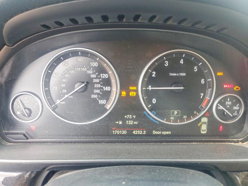 2016 BMW 5 series VIN WBA5A5C5XGD528989 COPART salvage auction — MECHANICAL, Mt - Certificate Of Title, sold $1,250 on 2026-07-29 (photo 9)