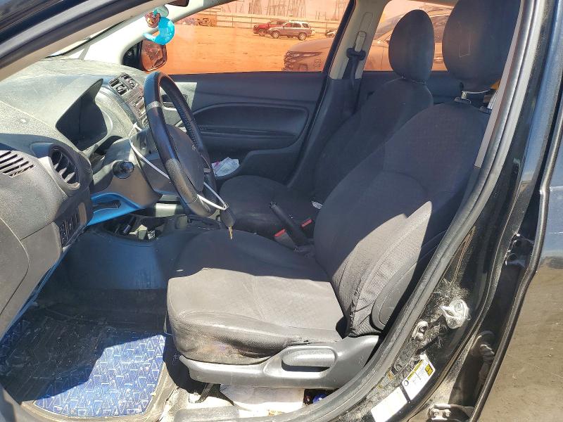 2015 Mitsubishi Mirage VIN ML32A4HJ3FH061009 COPART salvage auction — FRONT END, Ca - Dis/Dlr/Exp Only Clean Title, sold $425 on 2026-07-20 (photo 7)