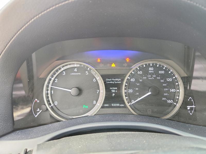 2015 Lexus Gs VIN JTHCE1BL6FA009749 COPART salvage auction — FRONT END, Salvage Title, sold $4,300 on 2026-07-10 (photo 9)