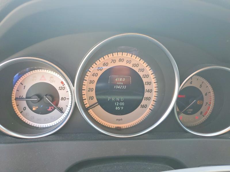2013 Mercedes-benz C-klasse VIN WDDGF4HB1DR273790 COPART salvage auction — FRONT END, Ga - Certificate Of Title (P), sold $1,400 on 2026-07-16 (photo 9)