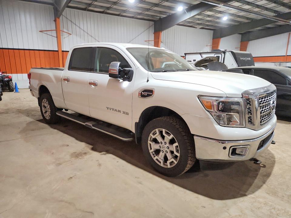2016 Nissan TITAN VIN 1N6AA1F40GN513101 COPART salvage auction — MECHANICAL, Ab - Bos - Rebuilt, sold $5,200 on 2026-07-28 (photo 4)