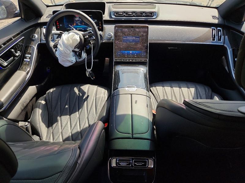 2025 Mercedes-benz S-klasse VIN W1K6G8CBXSA313321 COPART salvage auction — FRONT END, Md - Cert Of Salvage < 75% Damage, sold $60,000 on 2026-07-28 (photo 8)
