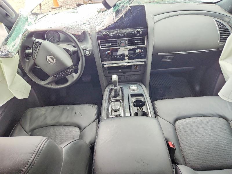 2024 Nissan Armada VIN JN8AY2BB4R9852534 COPART salvage auction — FRONT END, Ar - Cert Of Title-Salvage, sold $10,200 on 2026-07-06 (photo 8)