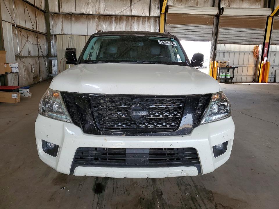 2018 Nissan Armada VIN JN8AY2ND2J9056964 COPART salvage auction — REAR END, Az - Certificate Of Title, sold $6,900 on 2026-07-08 (photo 5)