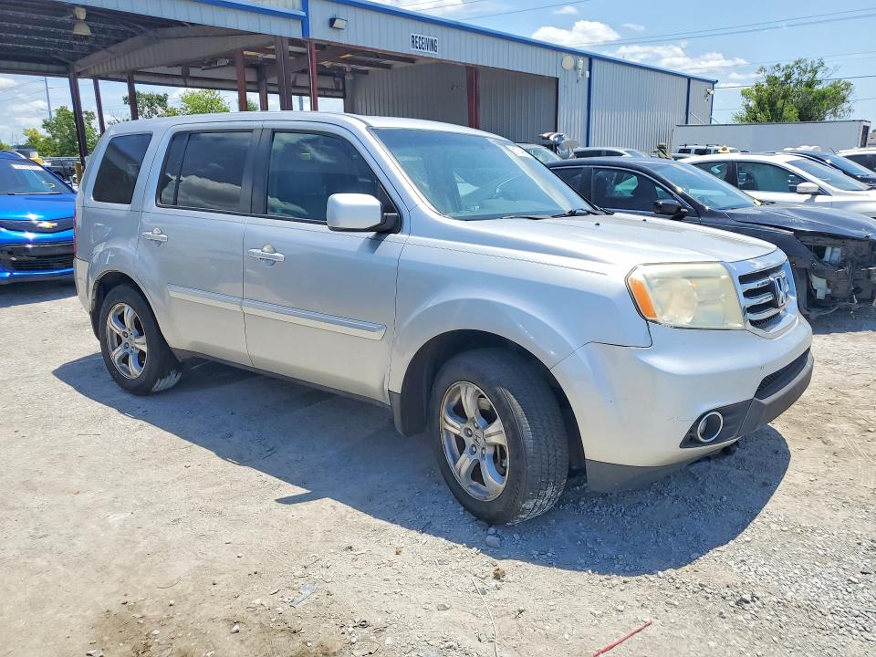 2012 Honda Pilot VIN 5FNYF4H56CB062789 COPART salvage auction — FRONT END, PA - CERTIFICATE OF SALVAGE, sold $575 on 2026-07-03 (photo 4)