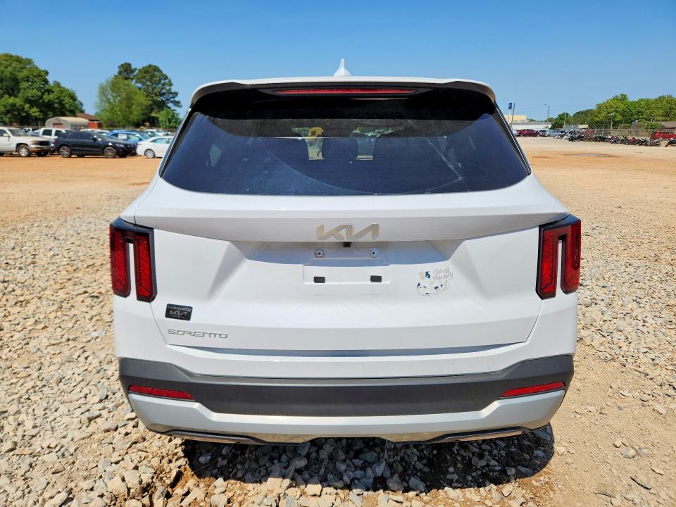 2026 Kia Sorento VIN 5XYRG4JC3TG442546 COPART salvage auction — FRONT END, Al - Cert Of Title-Salvage Title, sold $13,200 on 2026-07-15 (photo 6)
