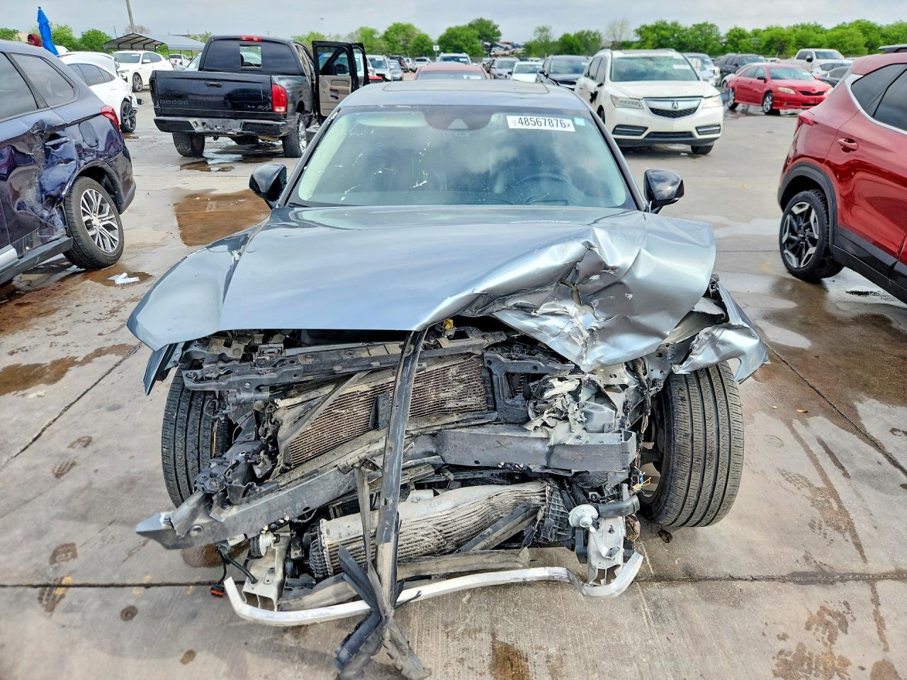 2021 Volvo S60 VIN 7JR102TZ4MG113524 COPART salvage auction — Front End, Sv - Salvage Title, sold $1,950 on 2026-07-09 (photo 5)