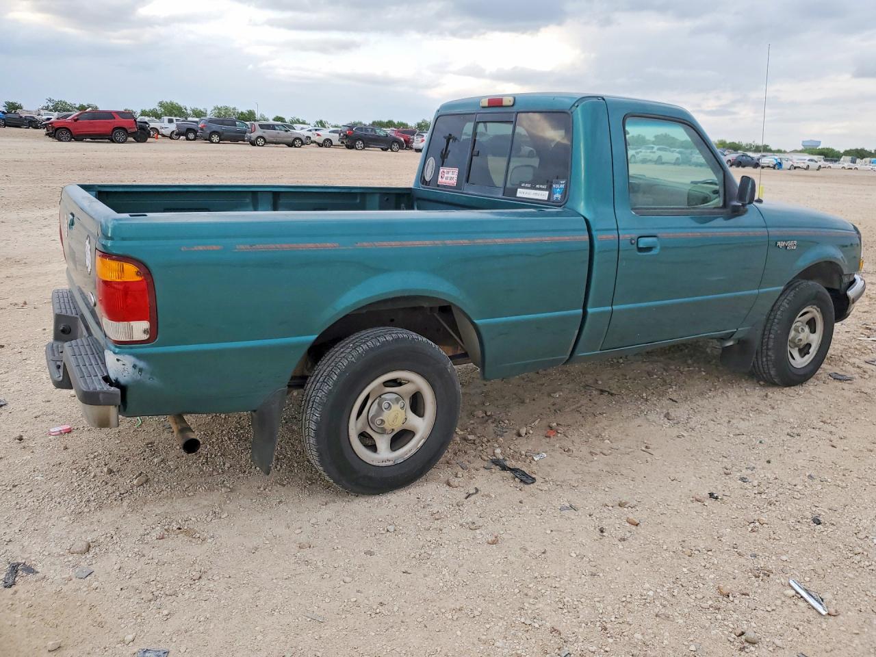 1998 Ford Ranger VIN 1FTYR10C5WUD12843 COPART salvage auction — Front End, TX - SALVAGE VEHICLE TITLE, sold $1,700 on 2026-07-02 (photo 3)
