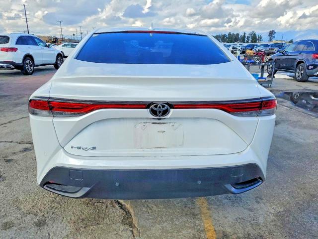 2023 Toyota Mirai VIN JTDAAAAA7PA009636 COPART salvage auction — REAR END, Ca - Salvage Certificate, sold $2,750 on 2026-07-08 (photo 6)