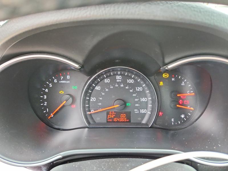 2015 Kia VIN 5XYKT3A60FG632651 COPART salvage auction — FRONT END, Tx - Salvage Vehicle Title, sold $850 on 2026-07-07 (photo 9)