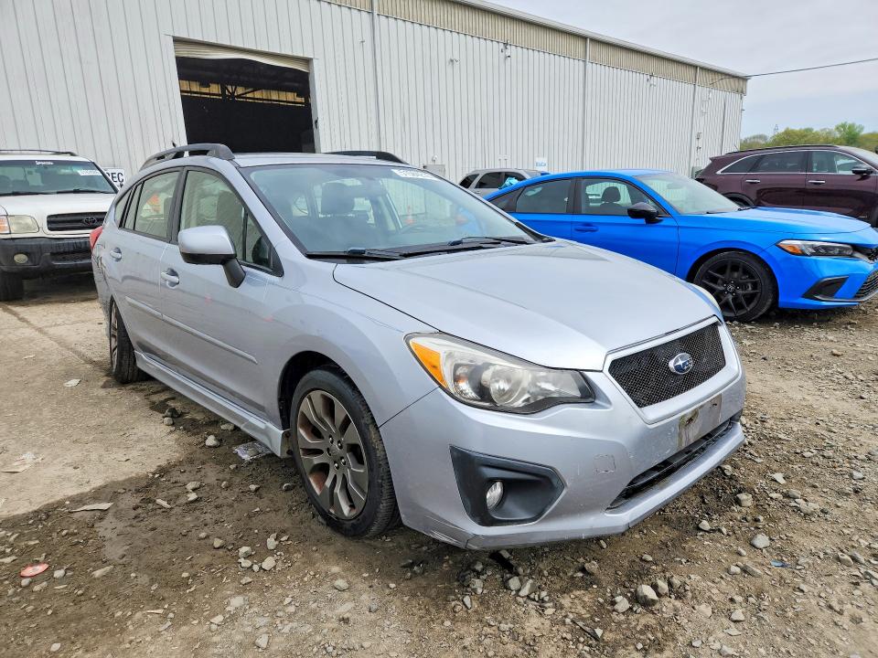 2014 Subaru Impreza VIN JF1GPAL61E8212193 COPART salvage auction — SIDE, Nj - Cert Of Title-Salvage, sold $425 on 2026-07-15 (photo 4)