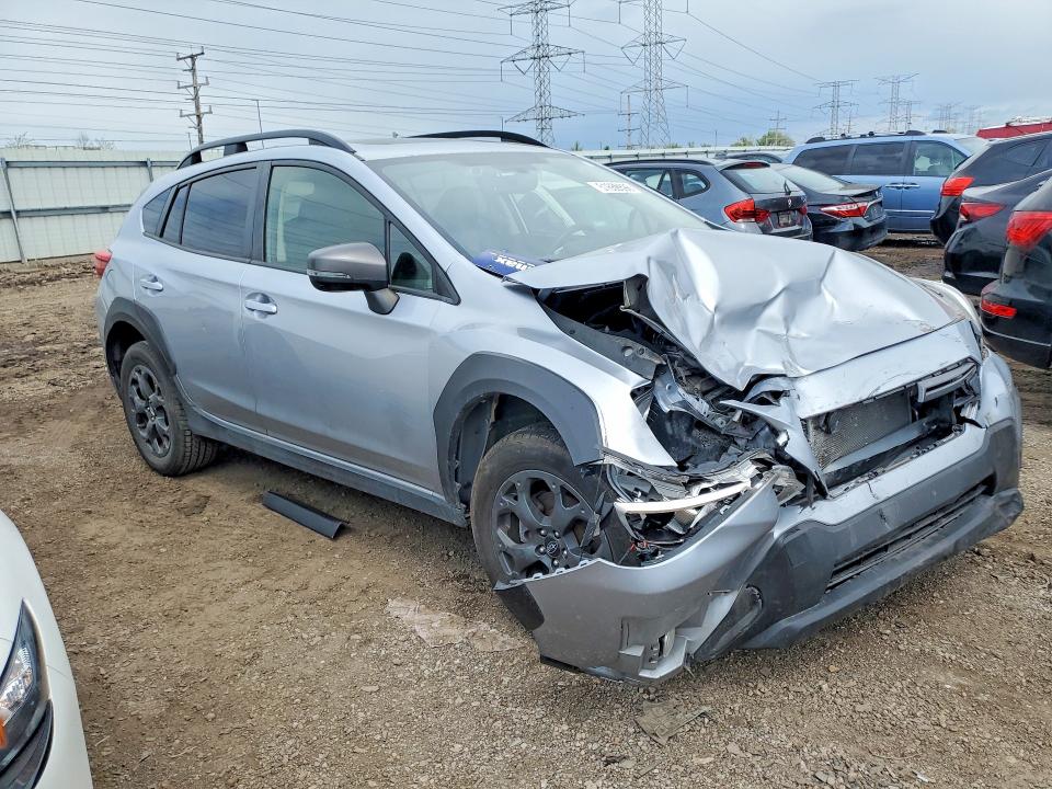 2021 Subaru Xv VIN JF2GTHSCXMH235851 COPART salvage auction — FRONT END, IL, sold $325 on 2026-07-28 (photo 4)