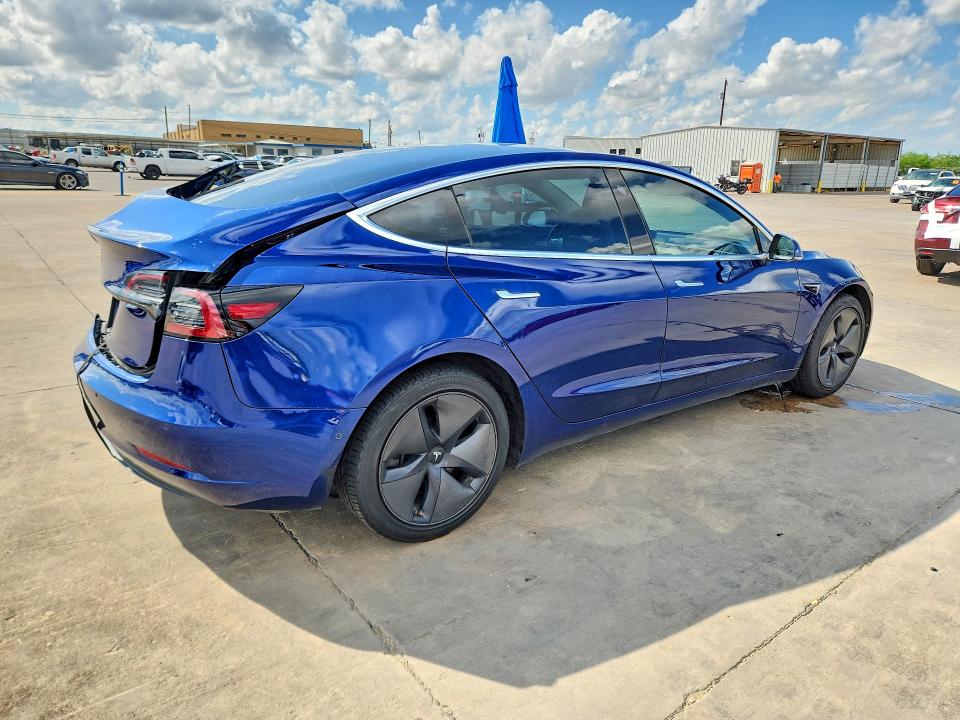 2020 Tesla VIN 5YJ3E1EA1LF476351 COPART salvage auction — REAR END, Tx - Salvage Vehicle Title, sold $4,700 on 2026-07-02 (photo 3)