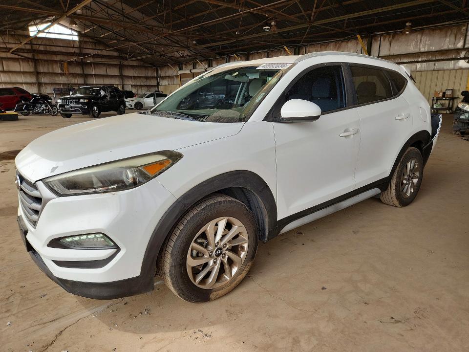 2017 Hyundai Tucson VIN KM8J33A49HU463737 COPART salvage auction — REAR END, Id - Salvage Certificate Of Title, sold $2,950 on 2026-07-08 (photo 1)