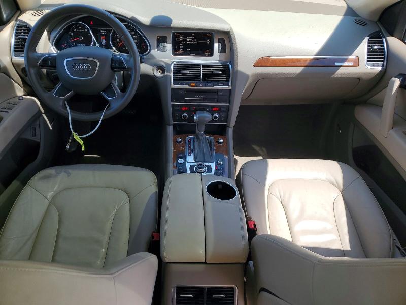 2014 Audi Q7 VIN WA1LGAFEXED003368 COPART salvage auction — REAR END, Salvage Title, sold $3,700 on 2026-07-20 (photo 8)