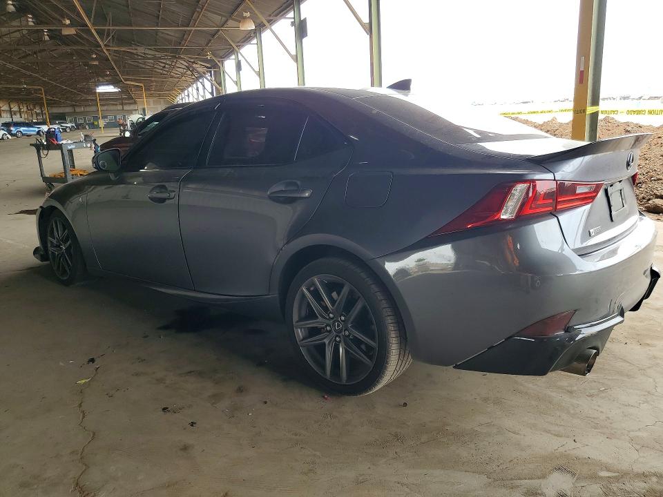 2015 Lexus Is VIN JTHBE1D23F5019504 COPART salvage auction — FRONT END, Az - Cert Of Title - Salvage, sold $6,100 on 2026-07-06 (photo 2)