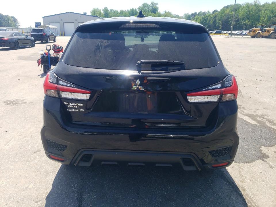 2020 Mitsubishi Outlander VIN JA4AP3AU2LU015366 COPART salvage auction — FRONT END, Nc - Salvage Certificate Of Title, sold $1,850 on 2026-07-09 (photo 6)