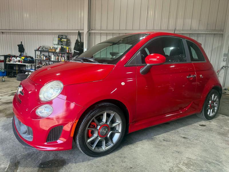 2012 Fiat 500 VIN 3C3CFFFH8CT337233 COPART salvage auction — NORMAL WEAR, Tx - Cert Of Title-Rebuilt Salvage (P), sold $7,700 on 2026-07-21 (photo 2)