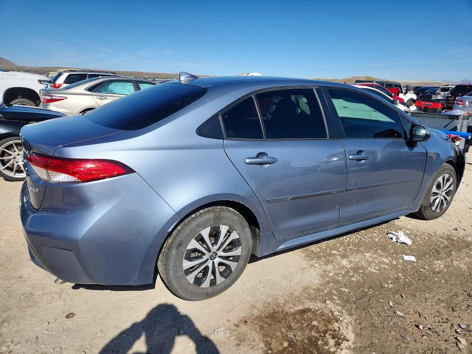 2022 Toyota VIN JTDEAMDEXNJ052558 COPART salvage auction — FRONT END, Ut - Salvage Certificate, sold $5,200 on 2026-07-10 (photo 3)