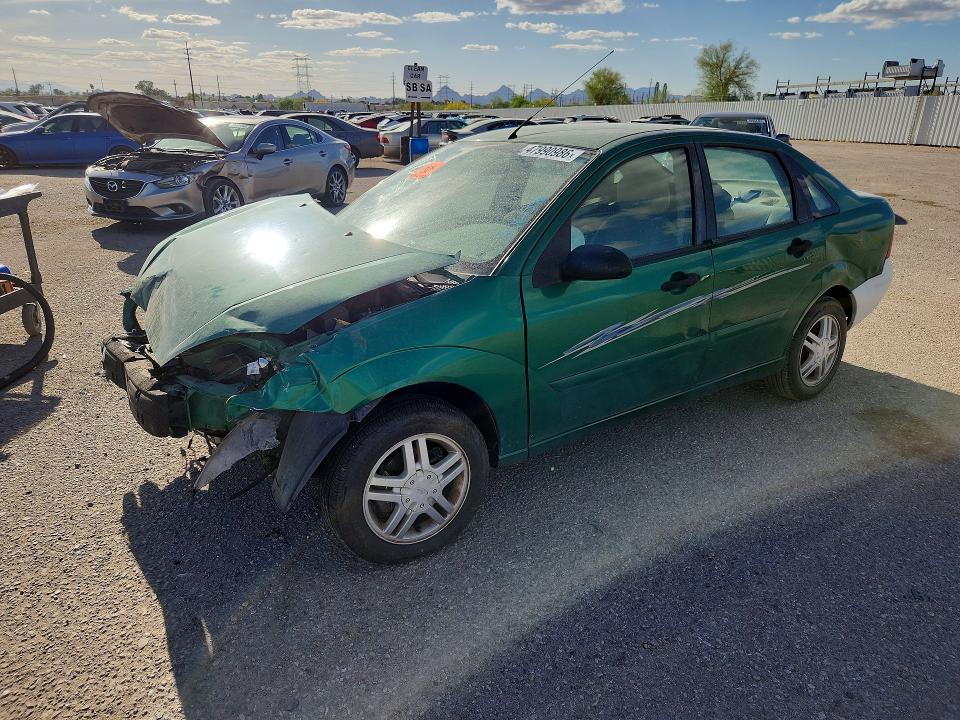 2002 Ford Focus VIN 1FAFP34P32W306596 COPART salvage auction — FRONT END, Az - Cert Of Title - Salvage, sold $175 on 2026-07-31 (photo 1)