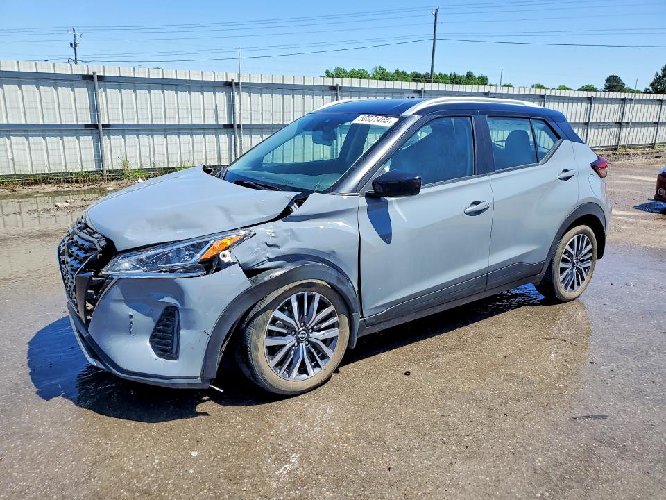 2024 Nissan Kicks VIN 3N1CP5CV7RL483440 COPART salvage auction — FRONT END, GA - CERT OF TITLE-SALVAGE, sold $3,350 on 2026-07-09 (photo 1)