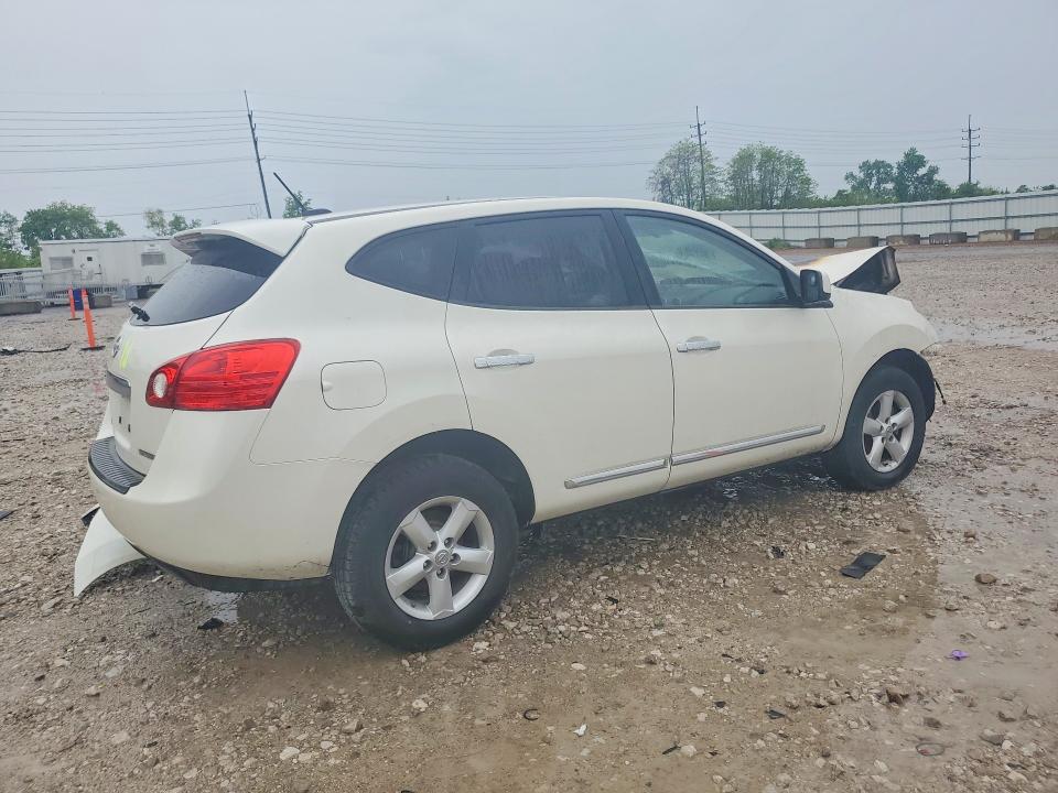 2013 Nissan Rogue sport VIN JN8AS5MT8DW554880 COPART salvage auction — ENGINE BURN, Mo - Salvage Certificate Of Title, sold $275 on 2026-07-28 (photo 3)