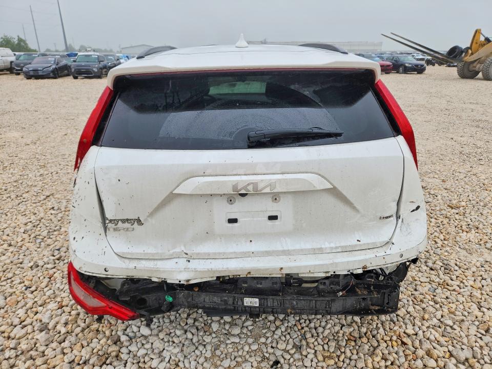 2023 Kia Niro VIN KNDCR3LE9P5047102 COPART salvage auction — REAR END, Tx - Salvage Vehicle Title, sold $2,100 on 2026-07-02 (photo 6)